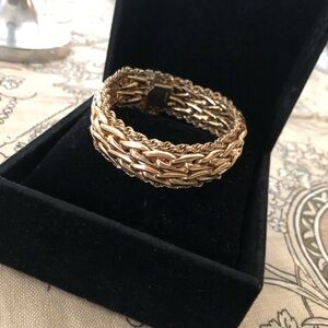 Antique Gold fill bracelet